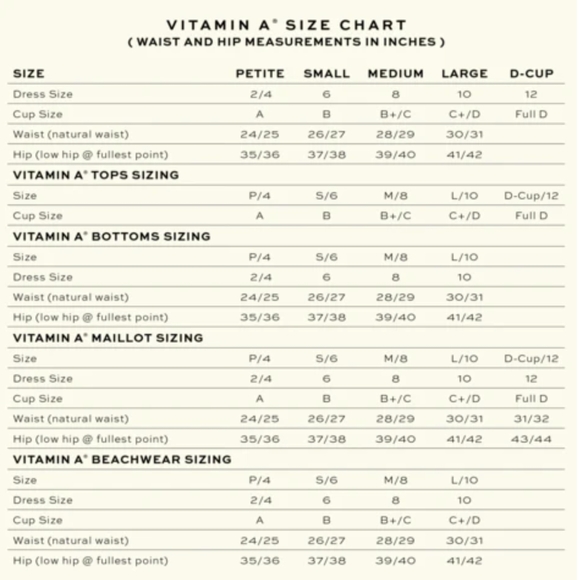 {Vitamin A} Brand New Jenna High Leg One Piece - Picture 9 of 9